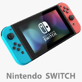 3D Nintendo Switch Console - JoyCon